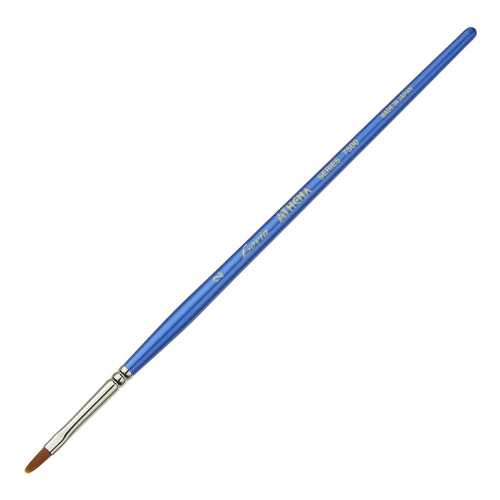 Athena ASINA 10750002 Ravia Filbert 7500 Series #2 Brush