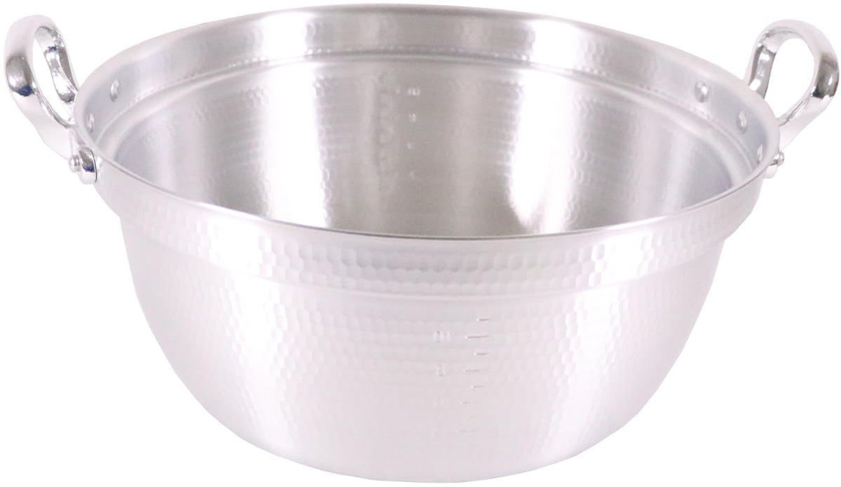 Nakao Aluminum Seisakusho Aluminum King Cooking Pot (with Graduation) 15.4 inches (39 cm)