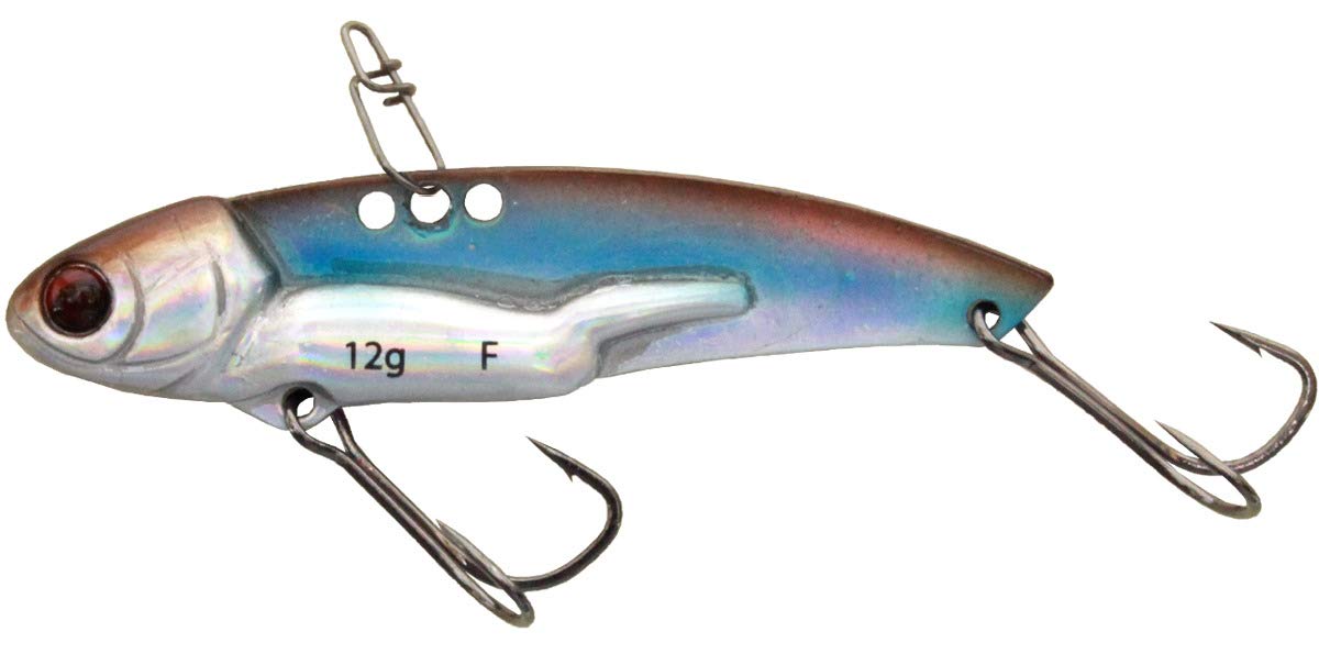IMAKATSU Salty Mach Sonic Lure, 0.3 oz (9 g), Eco Compatible Product #MV-20 Silver-Stripe Herring
