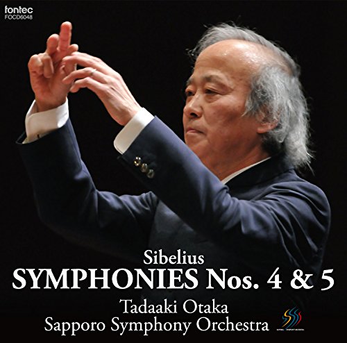 Tadaaki Otaka / Sapporo Symphony Orchestra - Sibelius:Symphonies Nos.4&5 [Japan CD] FOCD-6048