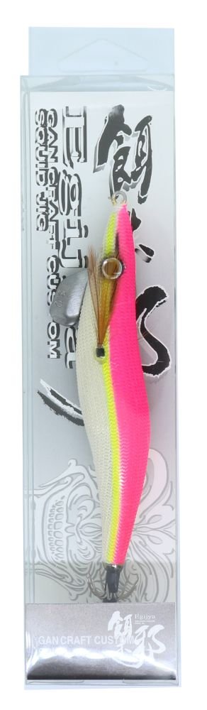 GAN Craft #03 Bait Wood Egg, No. 3.0, Approx. 0.6 oz (15.5 g), Natural Pink