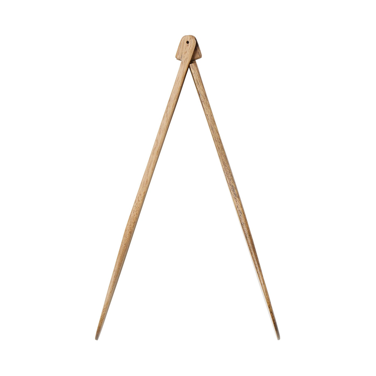 MUJI 83913205 Acacia Folding Tongs, Approx. 8.7 inches (22 cm)
