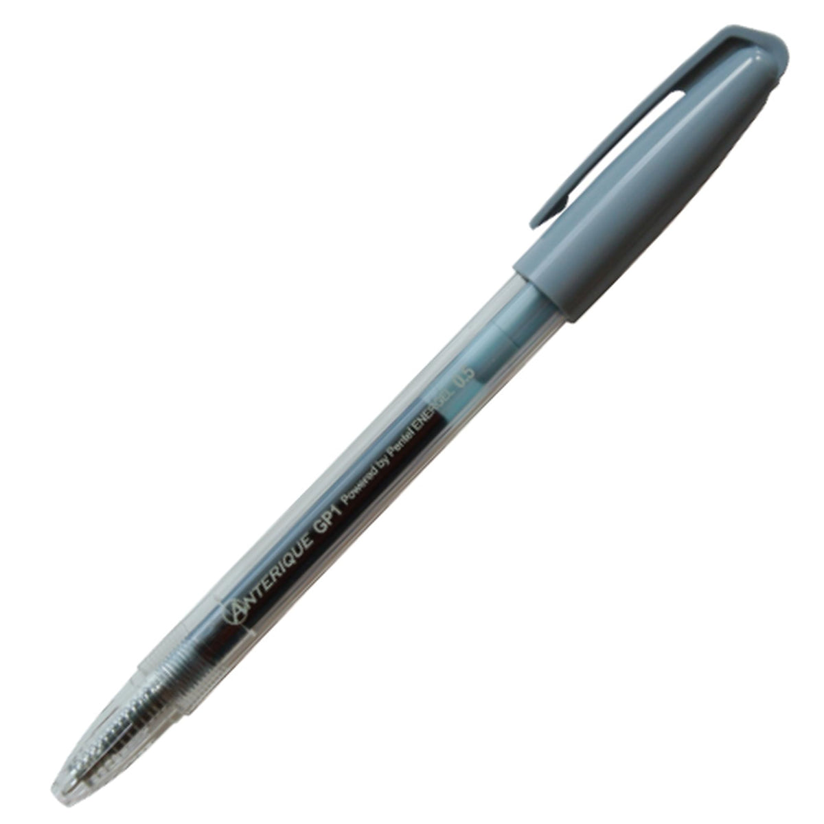 アンテリック(Anterique) Antelic Gel Ink Ballpoint Pen 0.5 Cap Knock Gel Ballpoint Pen, Rough Gray GP1-5CD
