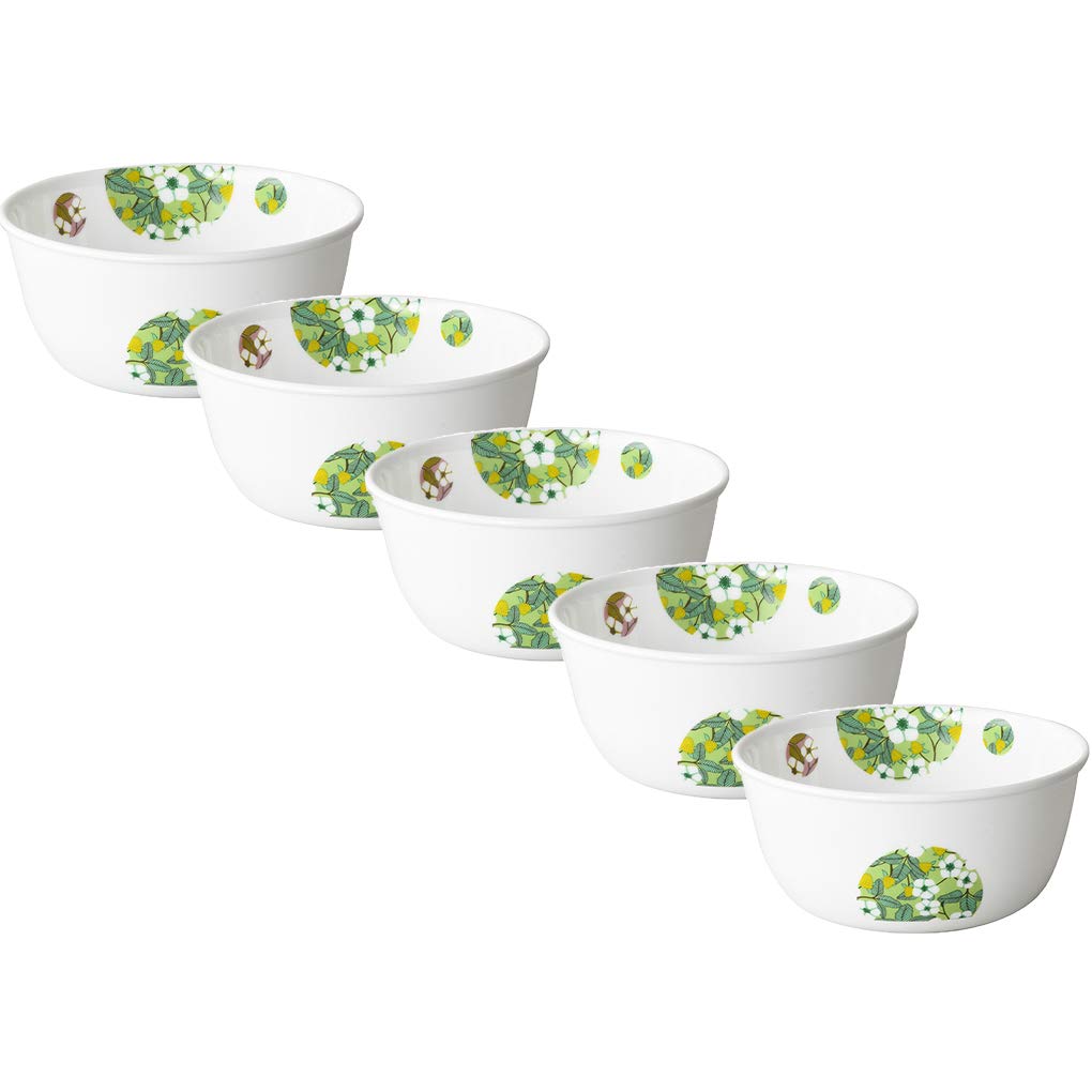 Corelle J428-BBFL CP-1716 Various Bowls, Large Size, Plates, Shatter-Resistant, Lightweight, Microwave Safe, Oven Safe, Dishwasher Safe, Bonbon Flair
