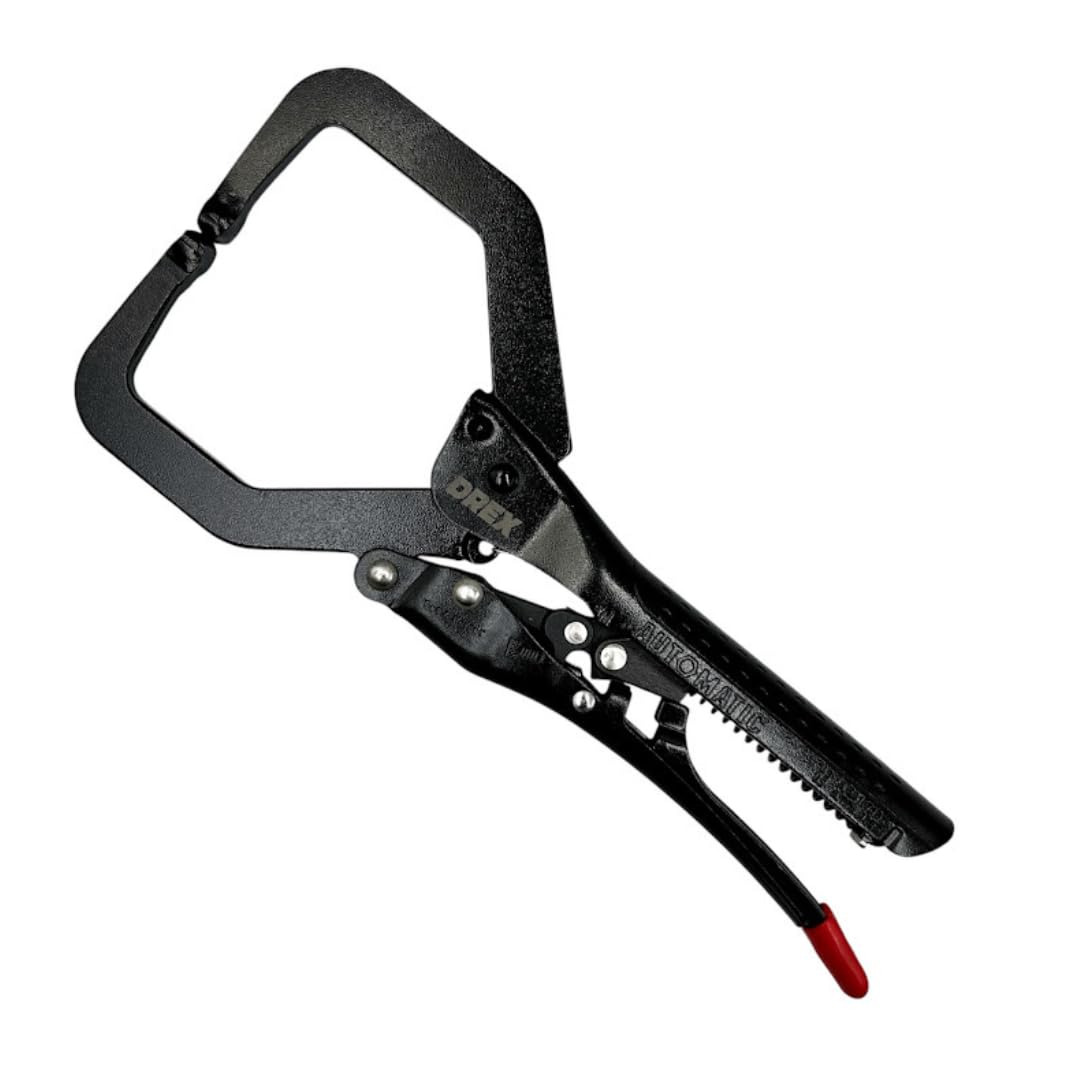 DEREX DREX DR-LC7 Automatic Vice Plier, C-Type, 9.1 inches (230 mm)