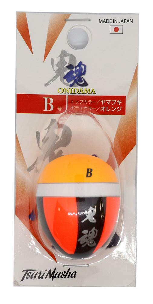 釣武者 TEAM Fishing Samurai Uki Demon Soul B Yamabuki/Orange.