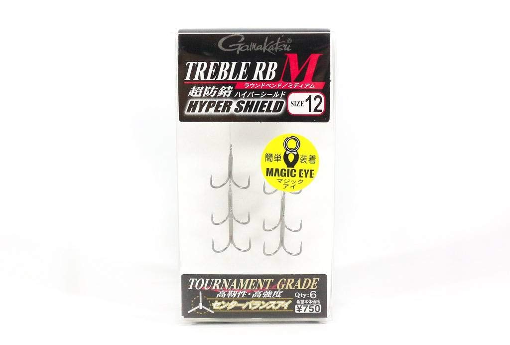 Gamakatsu Treble Hook Rose Treble RB-M #12