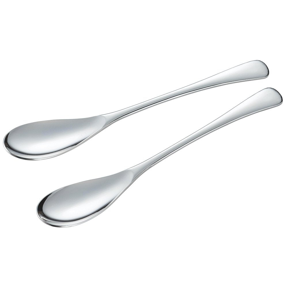 Shimomura Kihan 38683 Curry Spoon, Set of 2, Stainless Steel, Made in Japan