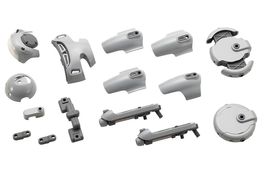 Kotobukiya Maruttoys Tamotu Type-S Parts Set, Total Length: Approx. 2.4 inches (60 mm), 1/12 Scale Plastic Model