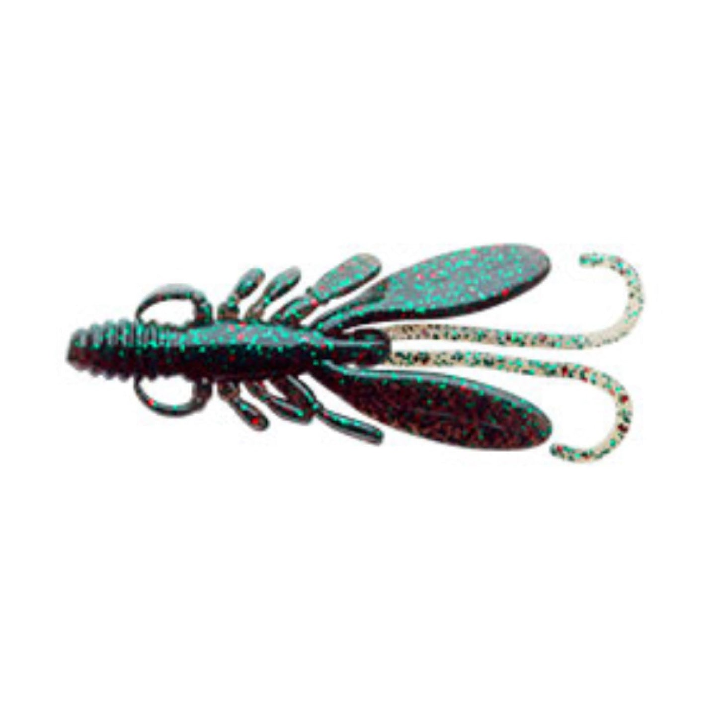 Ecogear Worm Bug Guants 3" #410 Green Gloss Oil