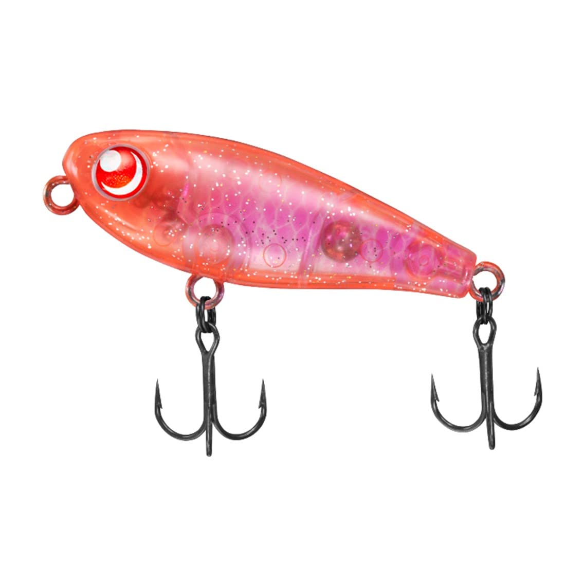 Daiwa Meballing/Ajing, Gekkabijin Yunagi 40F Lure, Crushed Glow Orange