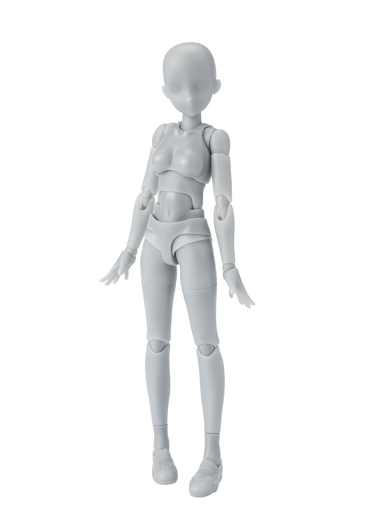 TAMASHII NATIONS - Tamashii - Body-Chan -School Life- Edition DX Set (Gray Color Ver.), Bandai Spirits S.H.Figuarts Action Figure
