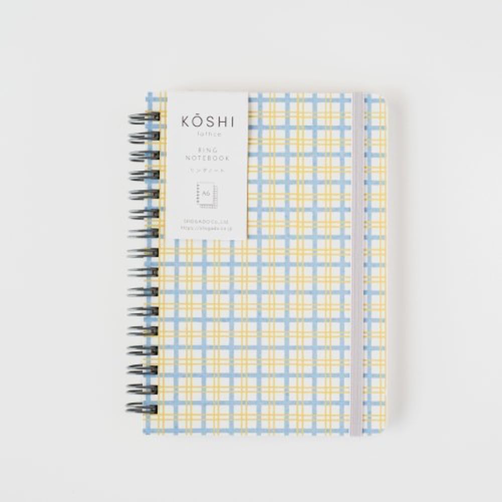 尚雅堂 Shogado 22115 Notebook A6 Ring Notebook KOSHI5