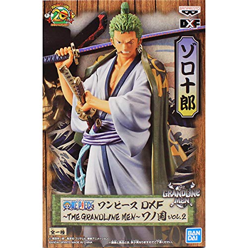 One Piece DXF THE GRANDLINE MEN Wano Country Vol. 2 Zorojuro Figure Goods Roronoa Zoro Prize BANPRESTO [Delivery Delivery]