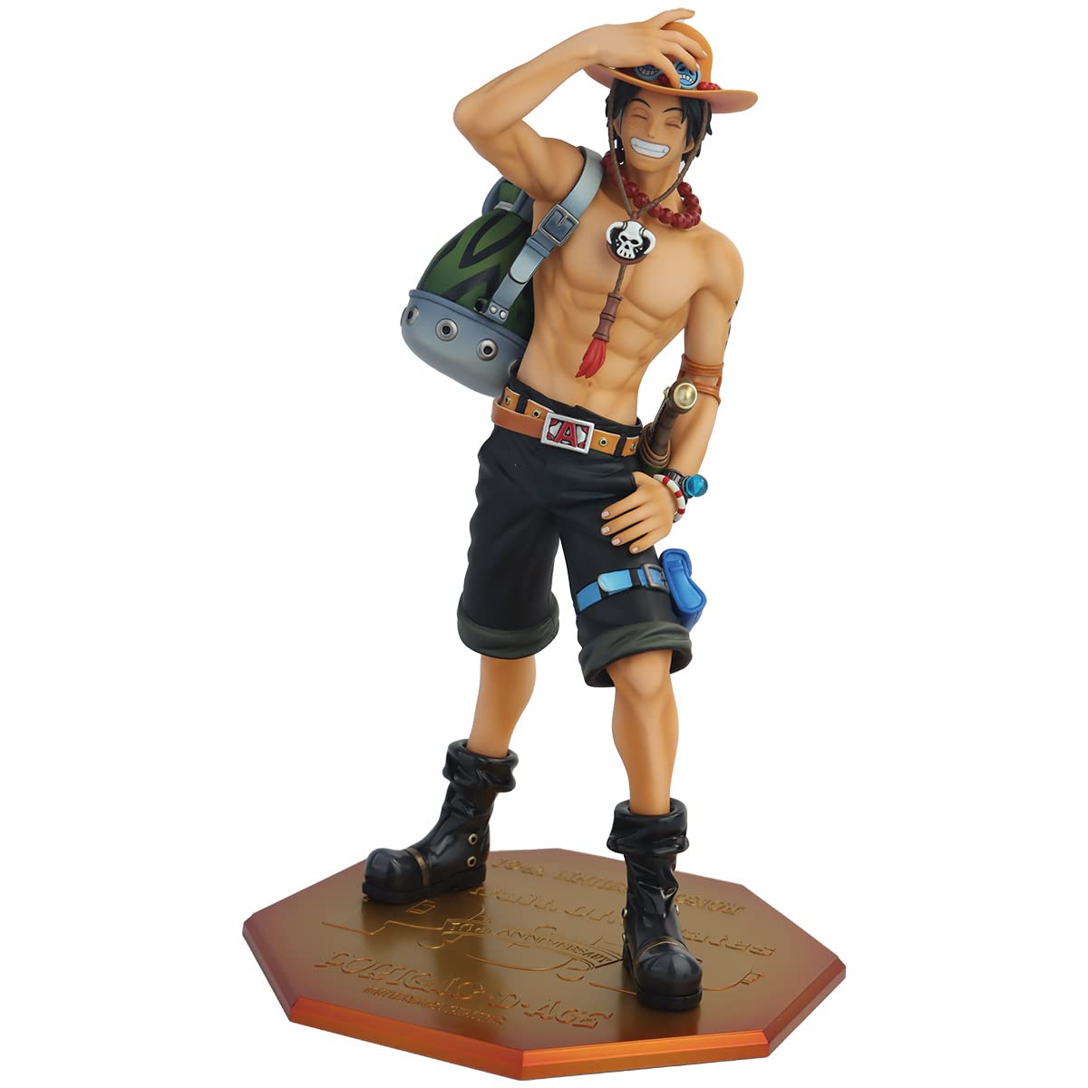 Megahouse - One Piece - Portgas D. Ace (Neo-DX 10th Limited Ver), Portrait of Pirates 1/8 Scale Collectible Statue