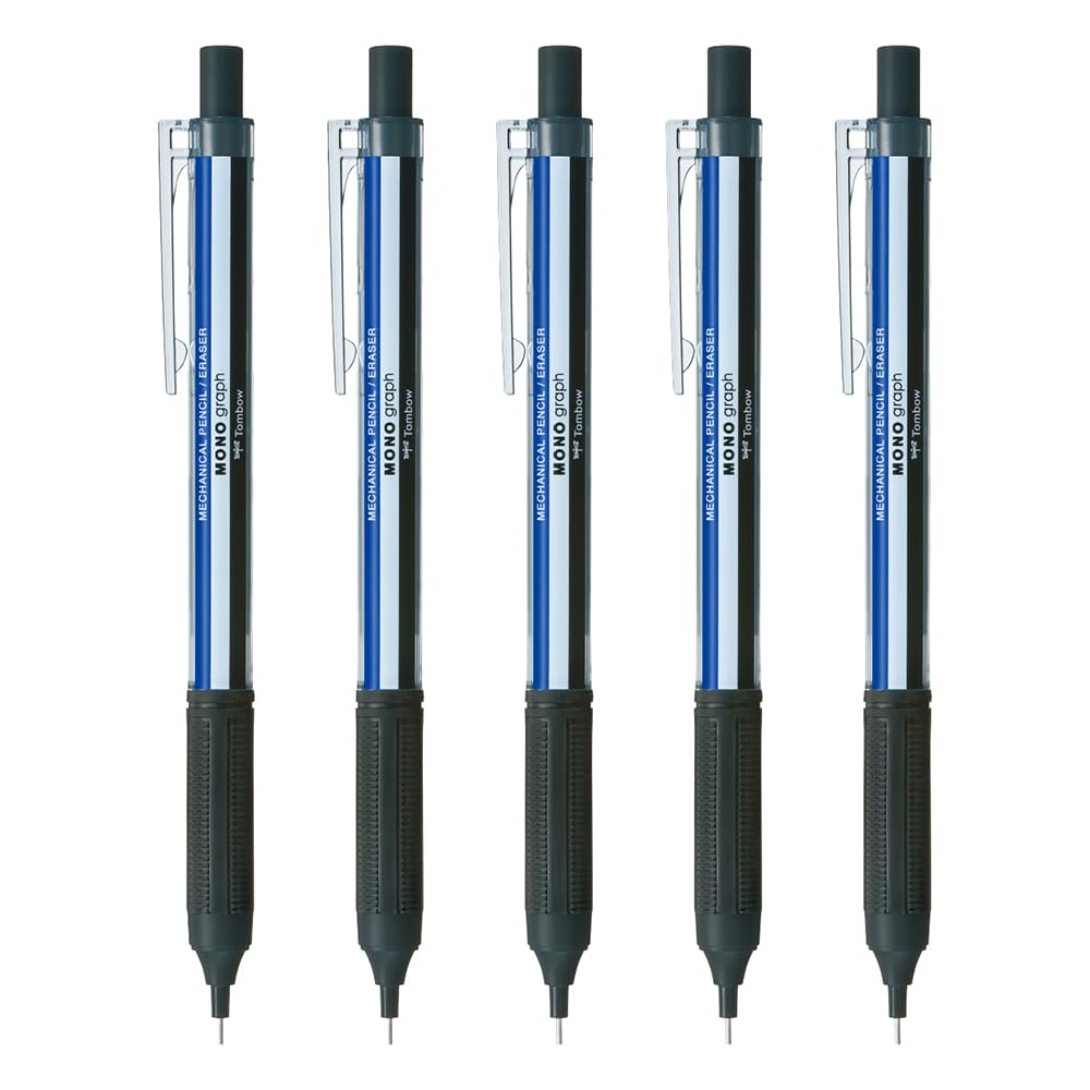 Tombow DPA-122A-5P Mechanical Pencil MONO Monograph Light 0.5mm MONO Color 5pcs