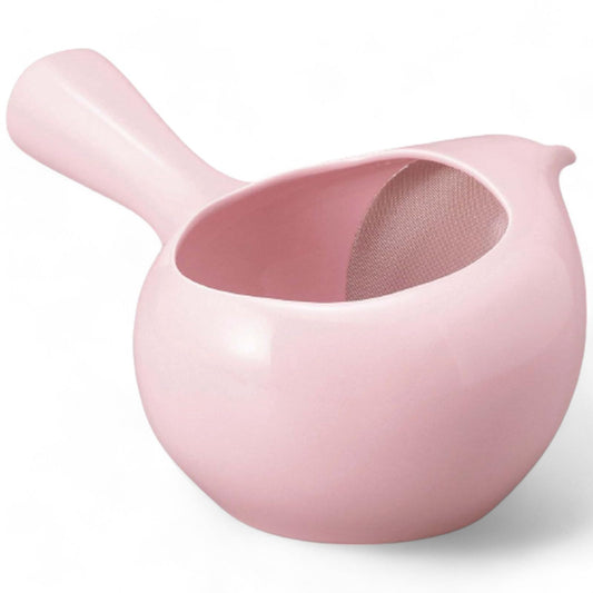 J-kitchens Mino Ware Teapot M Net Teapot with Tea Strainer, 22.4 fl oz (640 cc), Made in Japan