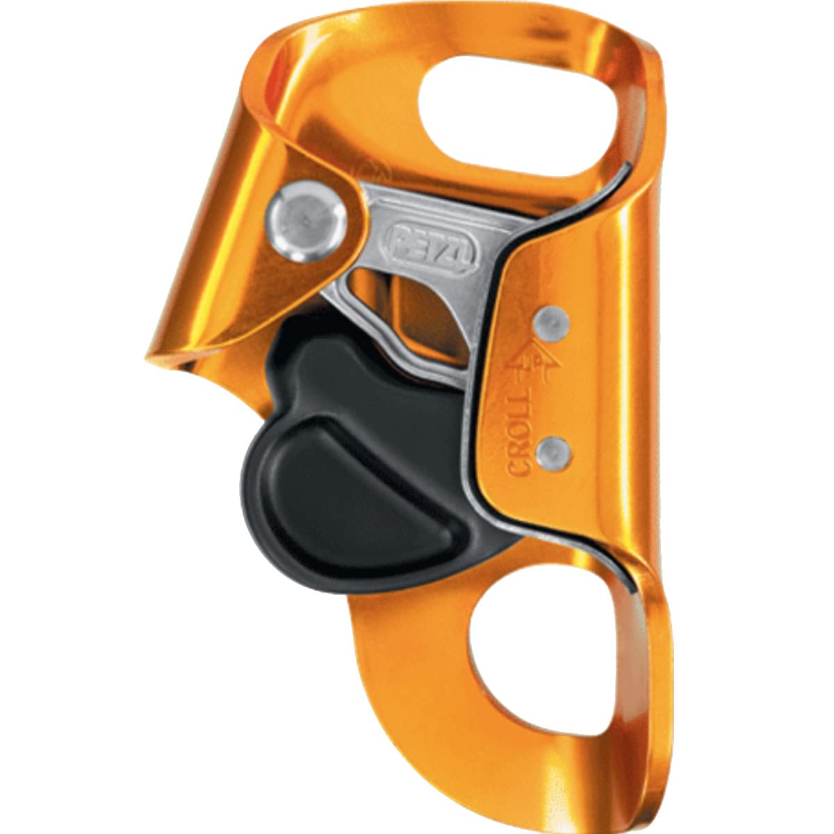 PETZL Croll Ventral Chest Ascender for Rope Ascents - Small (8-11 mm)