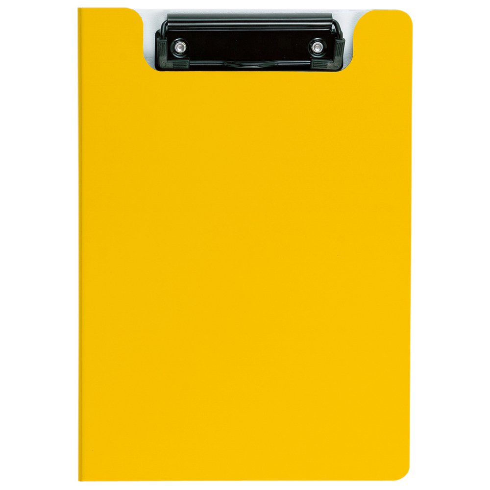 Sekisei FB-2015 Clipboard, Clip File, Foam Beauty A5-E, Yellow