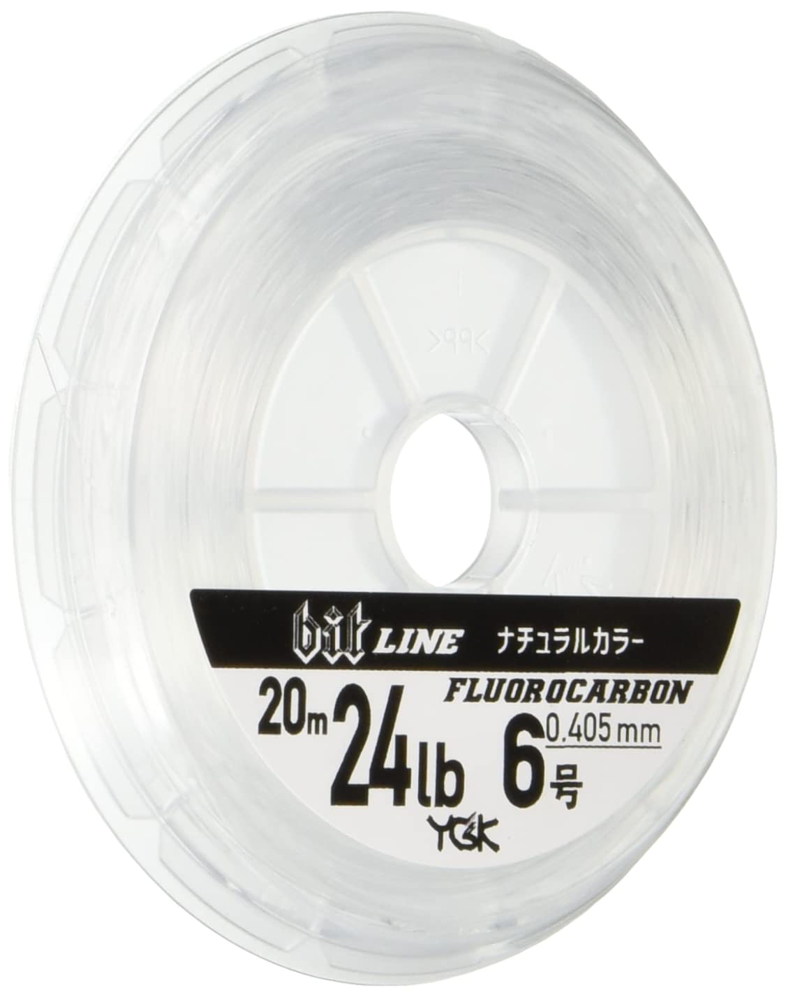 X-Braid Shock Leader, Bit Leader, Super Strong, Fluorocarbon 65.6 ft (20 m), No. 6, 24 lb, Natural
