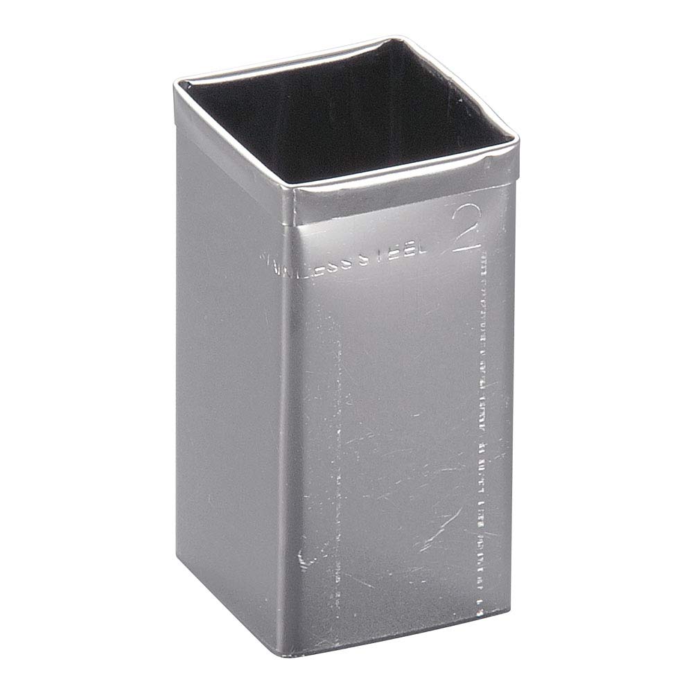 Endo Shoji BPT13002 Vegetable Cutter, Silver, No.2, Commercial Use, Putty Cutter, Square