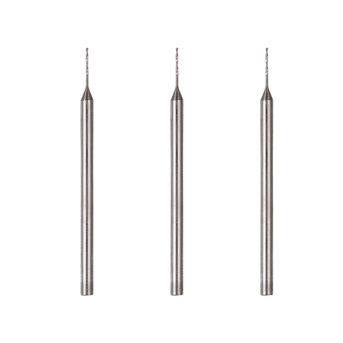 PROXXON No.28854 Small Diameter Drill, 3 Pieces, Drill Diameter 0.02 inches (0.5 mm), Shaft Diameter 0.09 inches (2.35 mm)