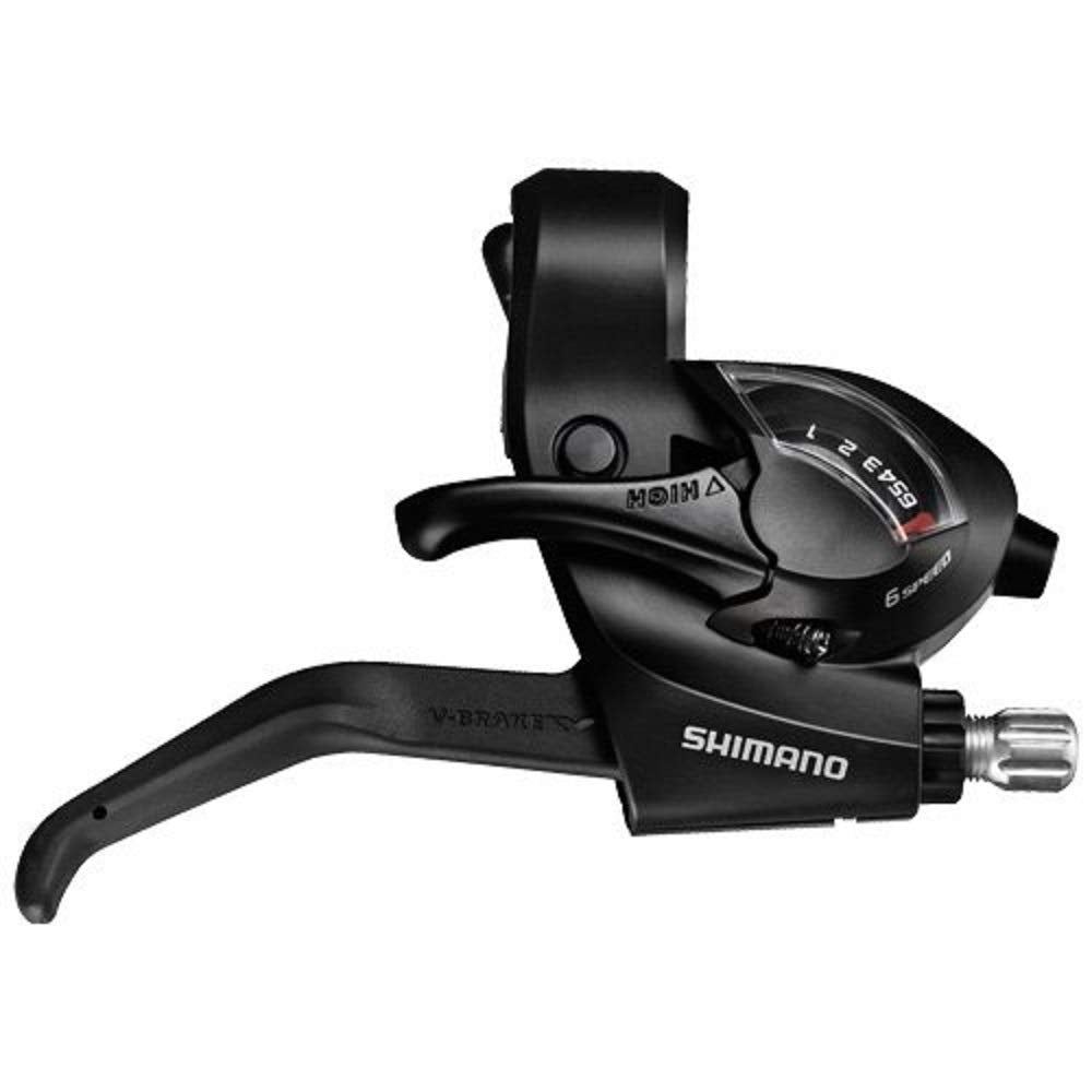SHIMANO ST-EF41 Gear/Brake Lever Right 6s Black 2018 Disc Brake