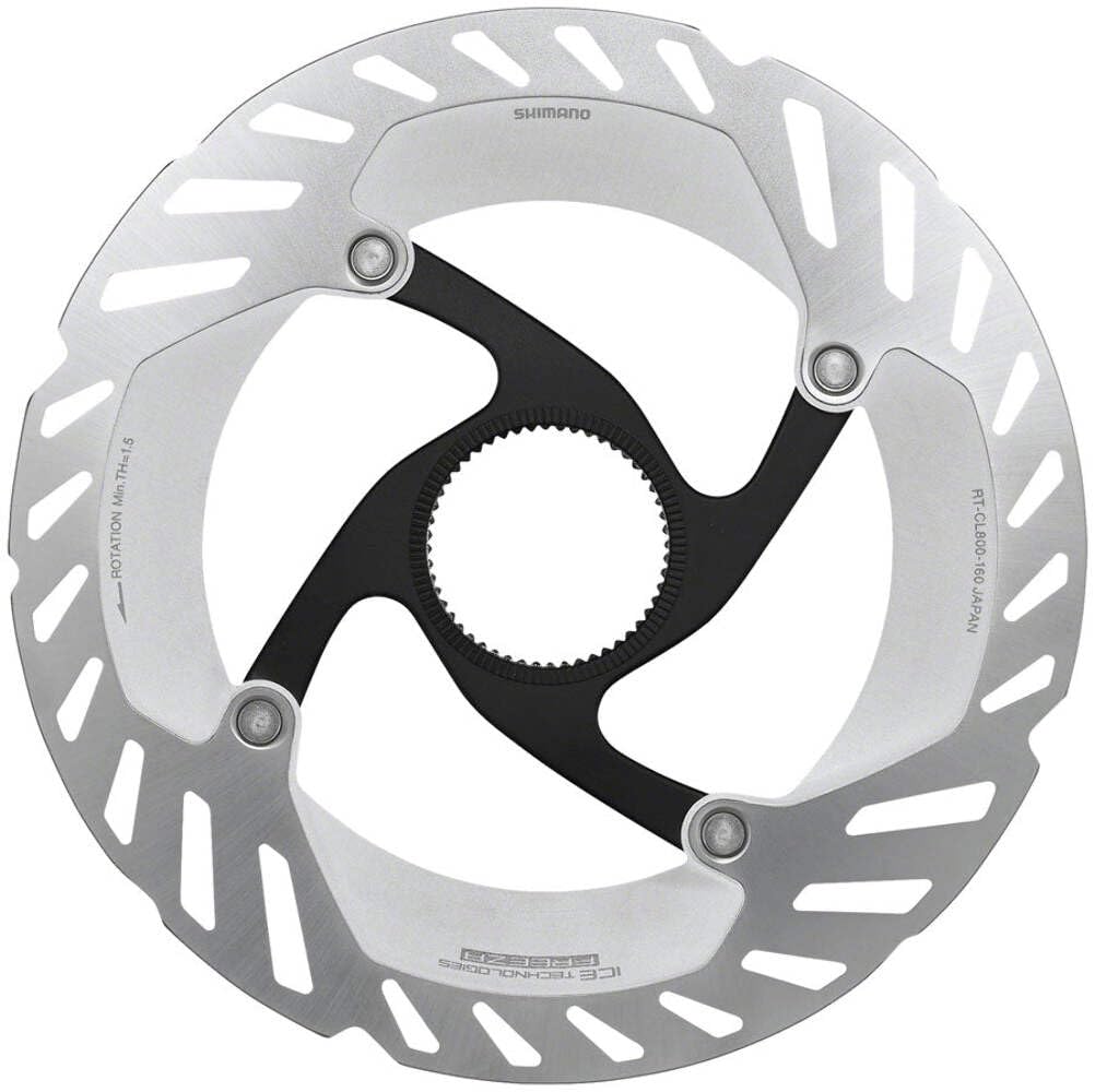 Shimano Rt-Cl800 Rotor - Centerlock Silver, 160Mm
