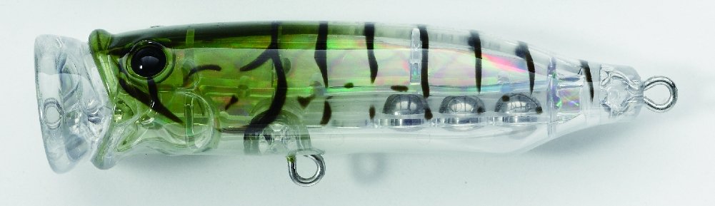 TackleHouse CFP70 Popper Contact Feed Popper 2.8 inches (70 mm), 0.37 oz (9.5 g), PP Shrimp #04