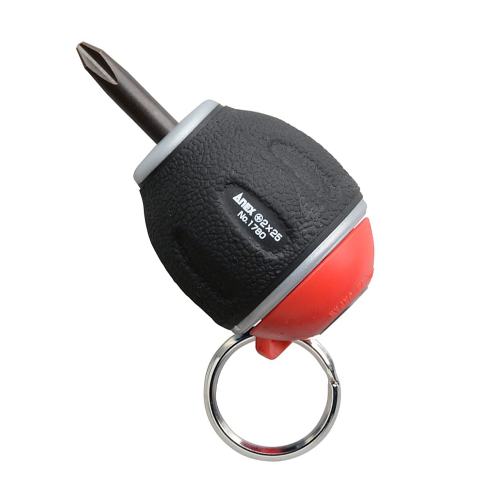 ANEX Screwdriver Star Bee, Drop Prevention Specification +2 x 25 No. 1780