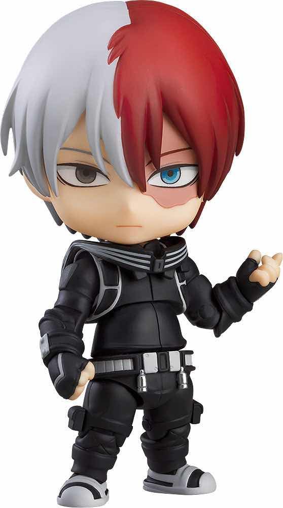 Good Smile My Hero Academia: Shoto Todoroki (Stealth Suit Ver.) Nendoroid Action Figure,Multicolor