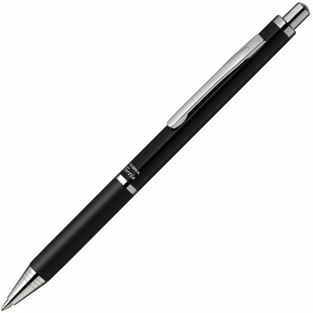 Zebra B-BA80-BK Permanent Ballpoint Pen, Fortier 300, Black, 10 Pieces