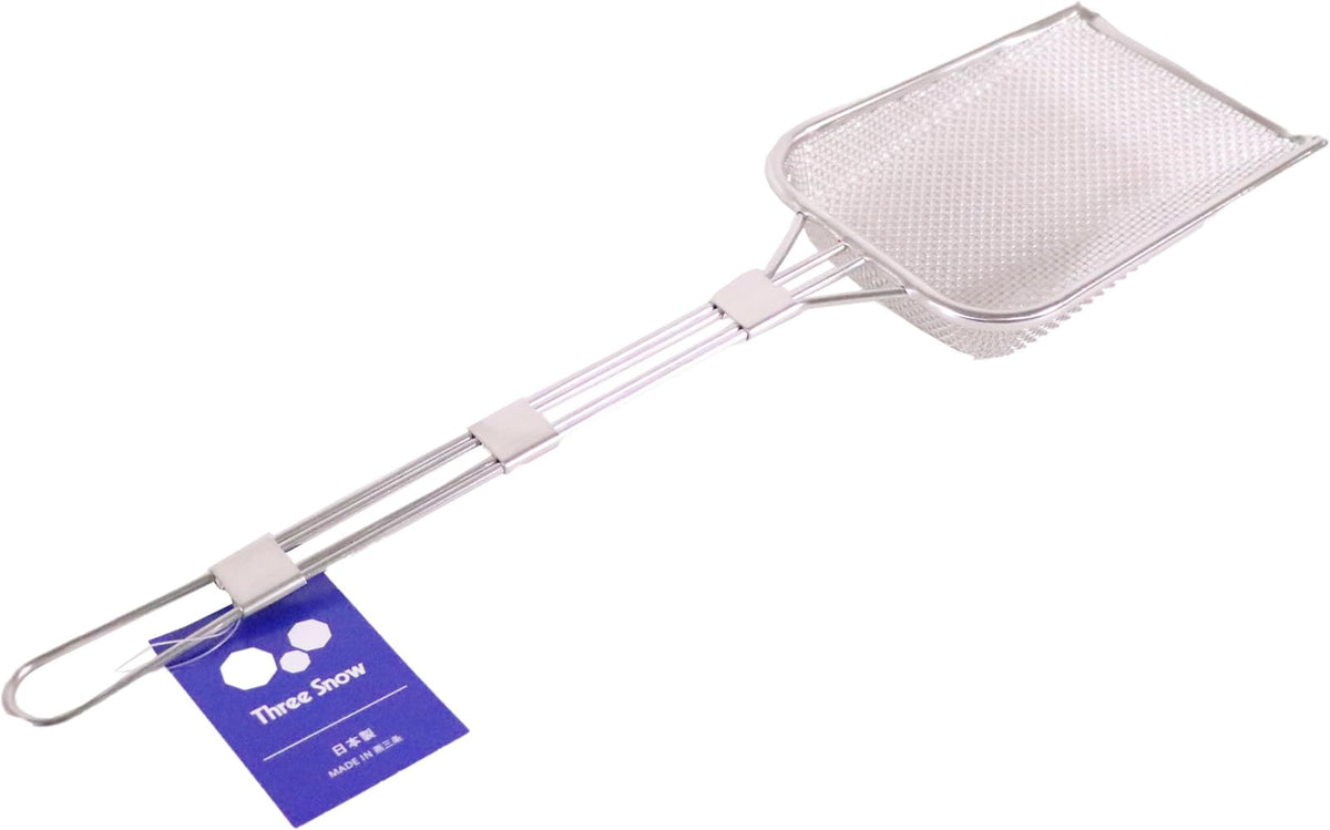 Shin-Etsu Works AFL0103 TS Pro Square Fryer, Small, 10 Mesh, Stainless Steel, 18-8, Japan