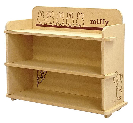 NaganoFactory DB1681 Miffy Easy Assembly Mini Wood Shelf