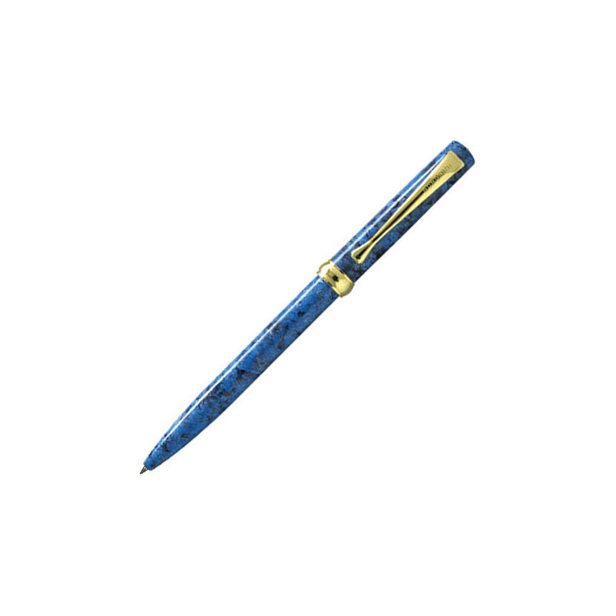 BORGHINI V35 Tortoise Series Ballpoint Pen, BOR-V35-RE-TF Blue Tortoise