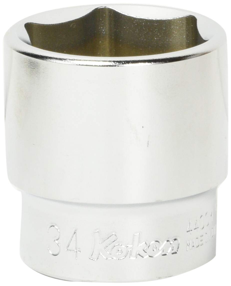 Ko-ken 4400M-34 1/2 Sq. Dr. Socket 34mm 6 point Length 47mm