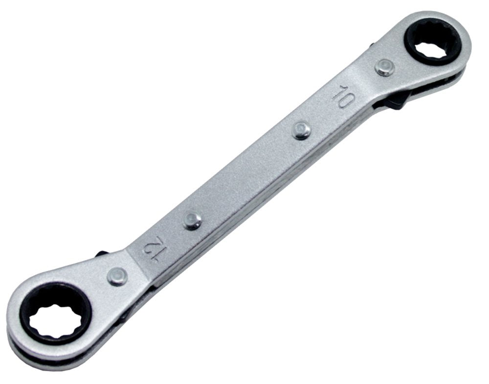 HERO S-1012 389834 Plate Ratchet Wrench, S Type, 0.4 x 0.5 inches (10 x 12 mm)