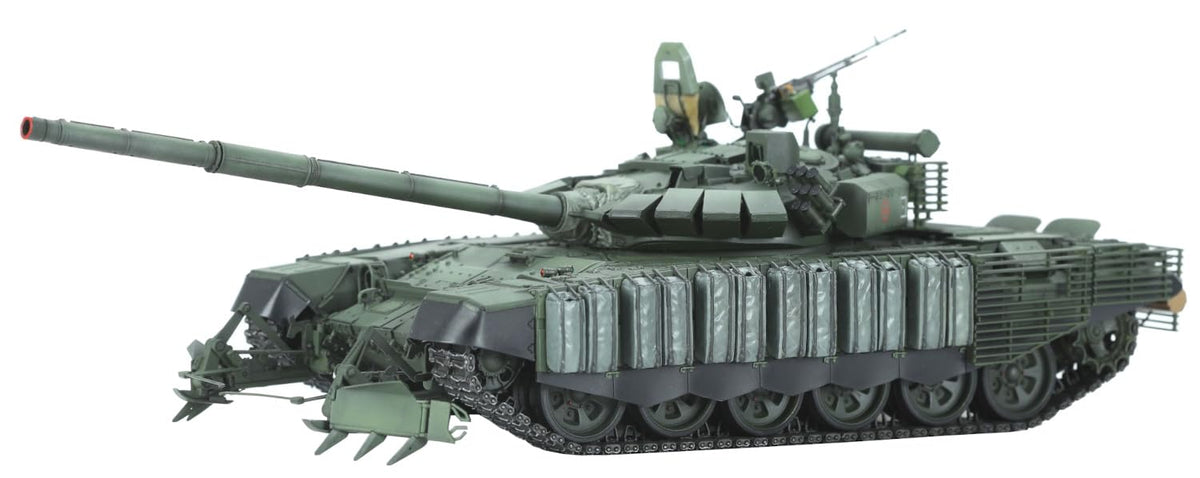 GSI Creos Mon Model MTS053 1/35 Russian Army T-72B3M Main Tank KMT-8 with Mine Disposal Equipment, Plastic Model