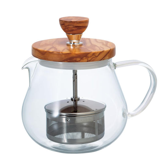Hario "Teaor" Olive Wood Tea Pot, 450ml