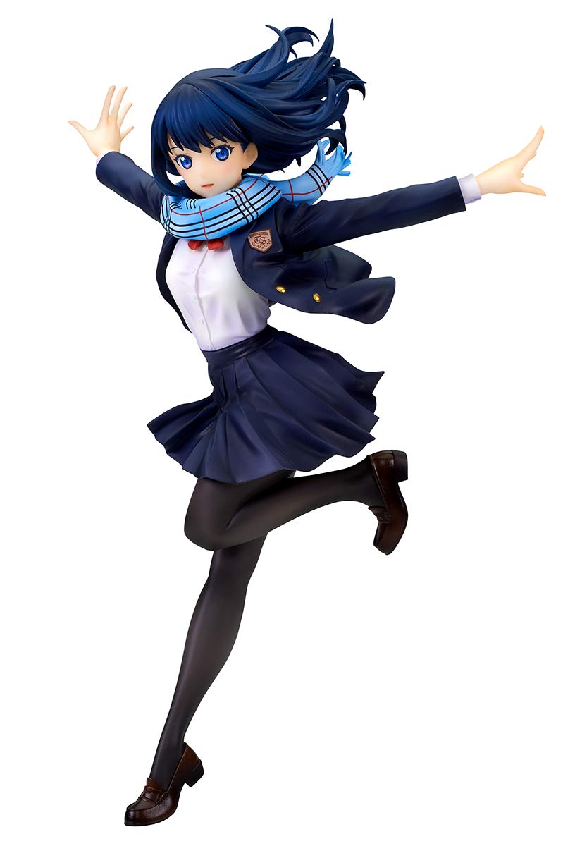 quesQ SSSS.Gridman: Rikka Takarada (School Uniform Ver.) 1/7 Scale Figure