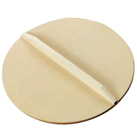 Koyanagi Sangyo 10020 Wooden Drop Lid, Made in Japan, φ18.3 inches (46.5 cm)
