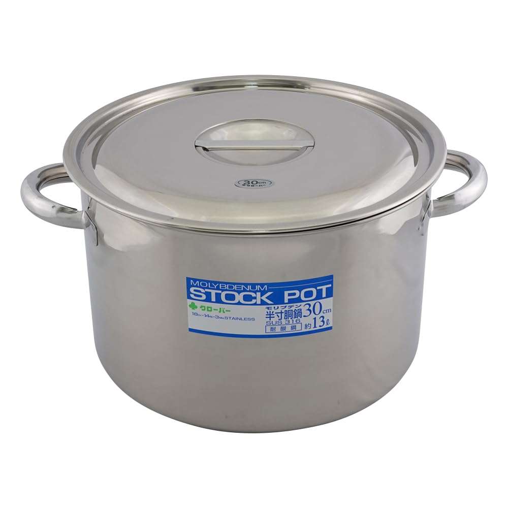 Ooya Kinzoku Small Torso Pot, Acid-Resistant Steel, 11.8 inches (30 cm), Hand Included