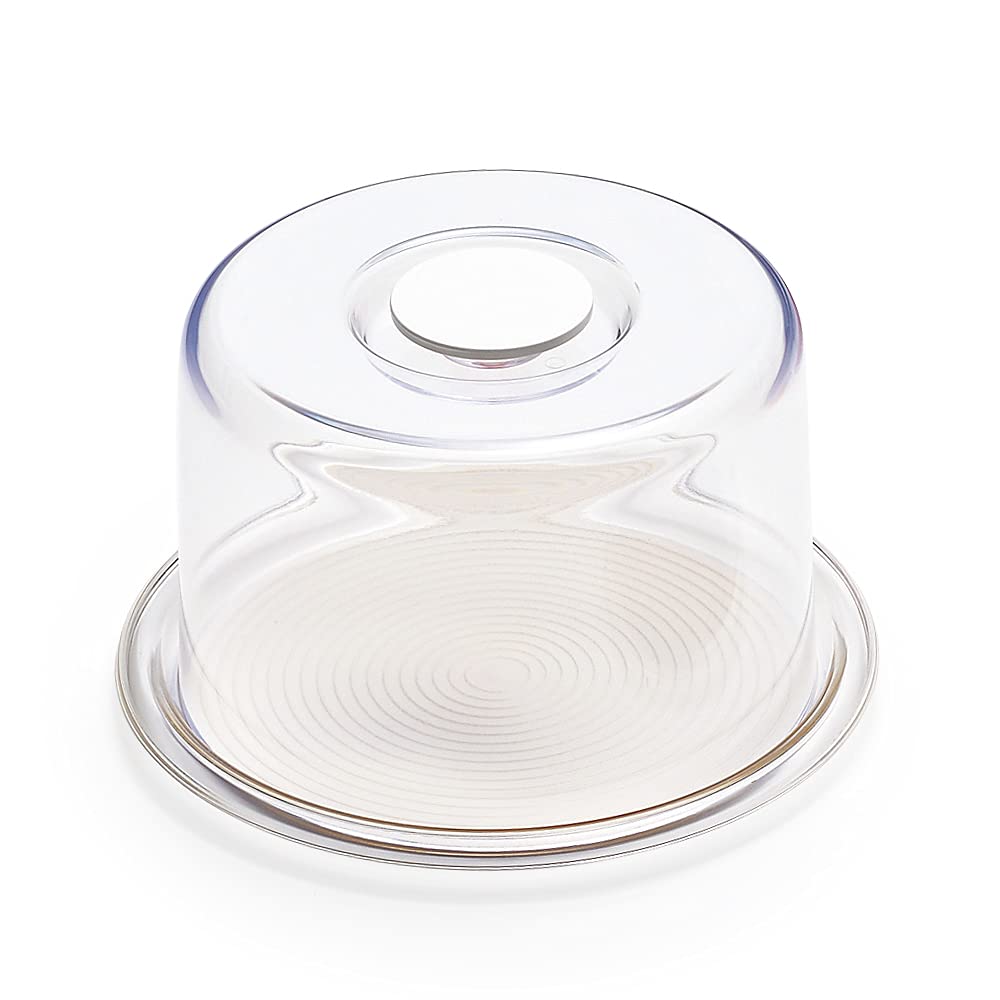 Tree-Lined Industrial Clear raburi-hatto Round Medium White Mt – 1170