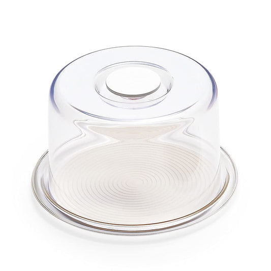 Tree-Lined Industrial Clear raburi-hatto Round Medium White Mt – 1170