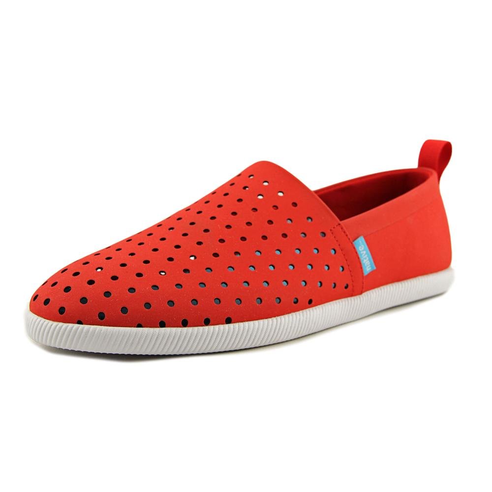 Native Men's Venice Fashion Sneaker, Torch Red/Shell White,5W7