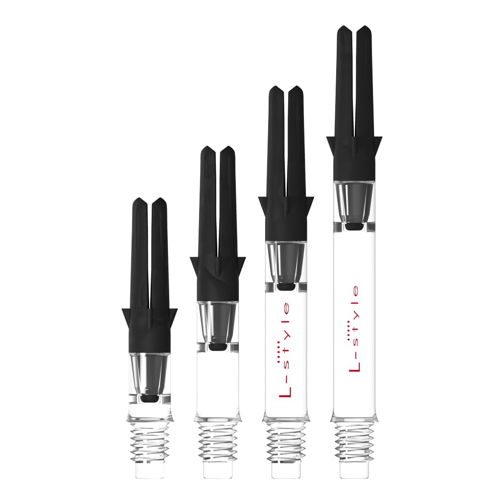 L-style Carbon Dart Shafts – Spinning – in-Between (260) – Clear