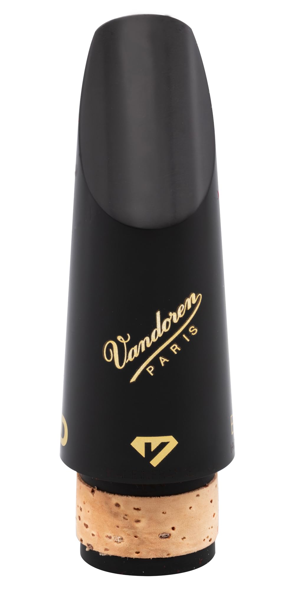 Vandoren Bb Clarinet Mouthpiece Black Diamond Ebonite "High Density" (HD) [CM1405HD] 13 Series BD5