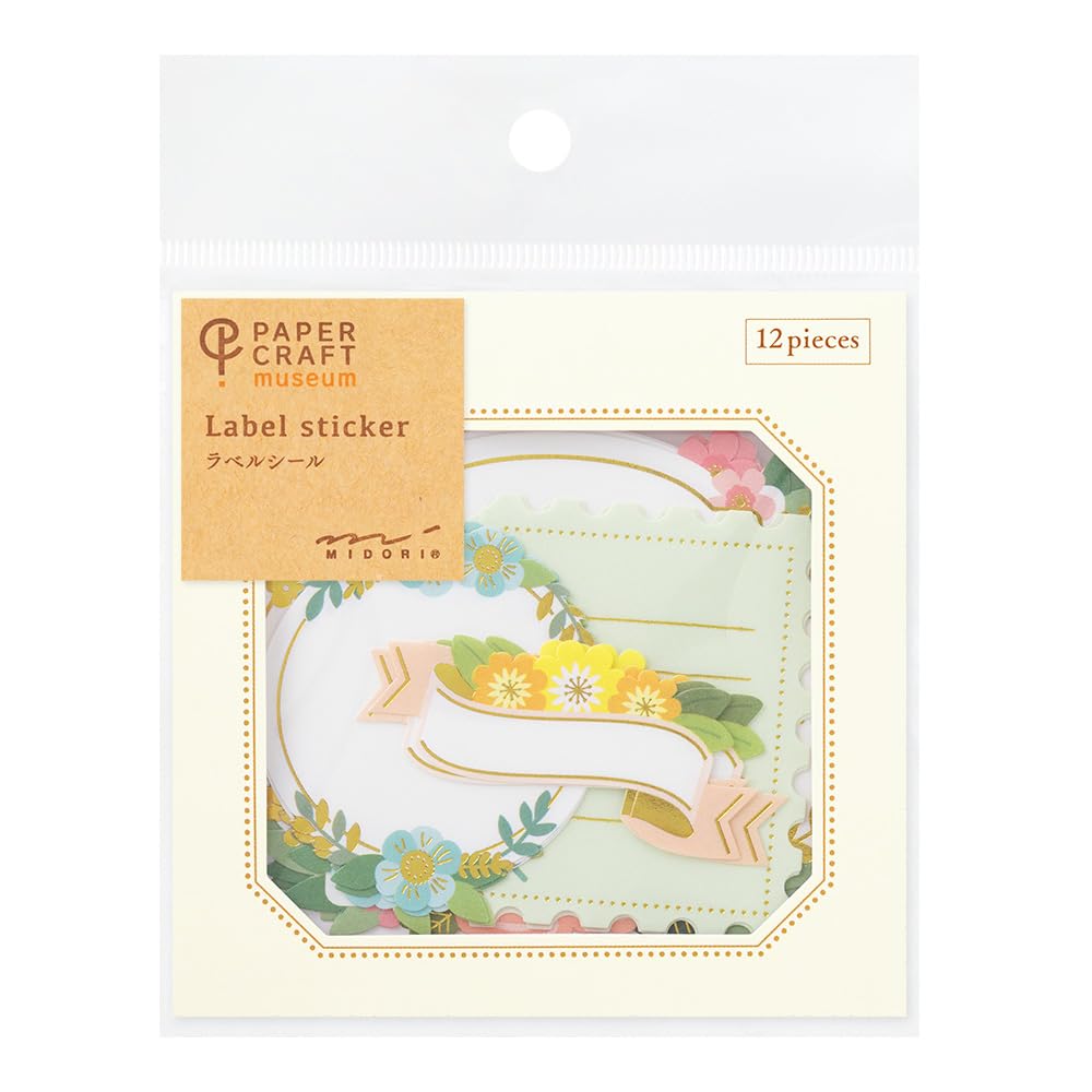 Midori Seal PCM Label Floral Print 82610006