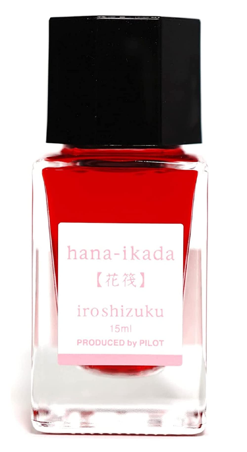 Pilot Iroshizuku Mini Bottled Fountain Pen Ink hana-ikada 15ml Bottle INK-15-HA Japan Import with Original Stylus Ballpoint Touch Pen