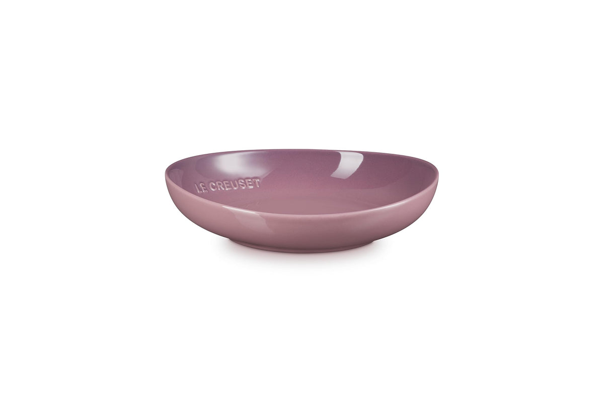 Le Creuset Flora Mauve Pink 22Cm Deep Oval Plate